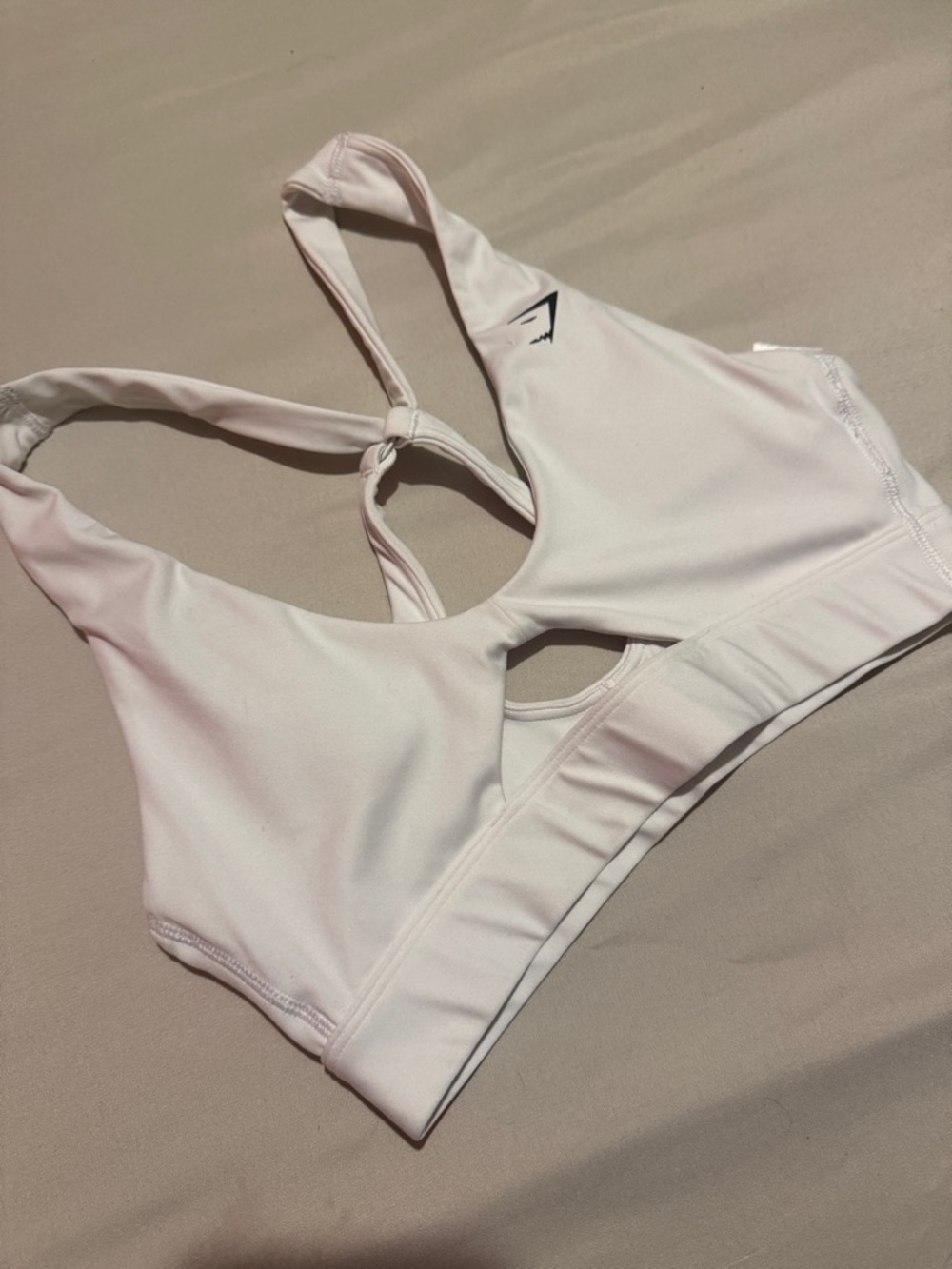 Gymshark White Sports Bra